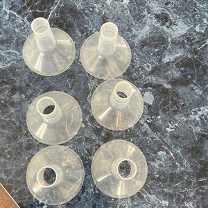 3 sets of medela 27mm flanges
